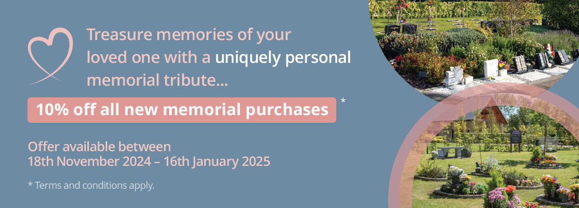 Banner Image Personalising Memorials